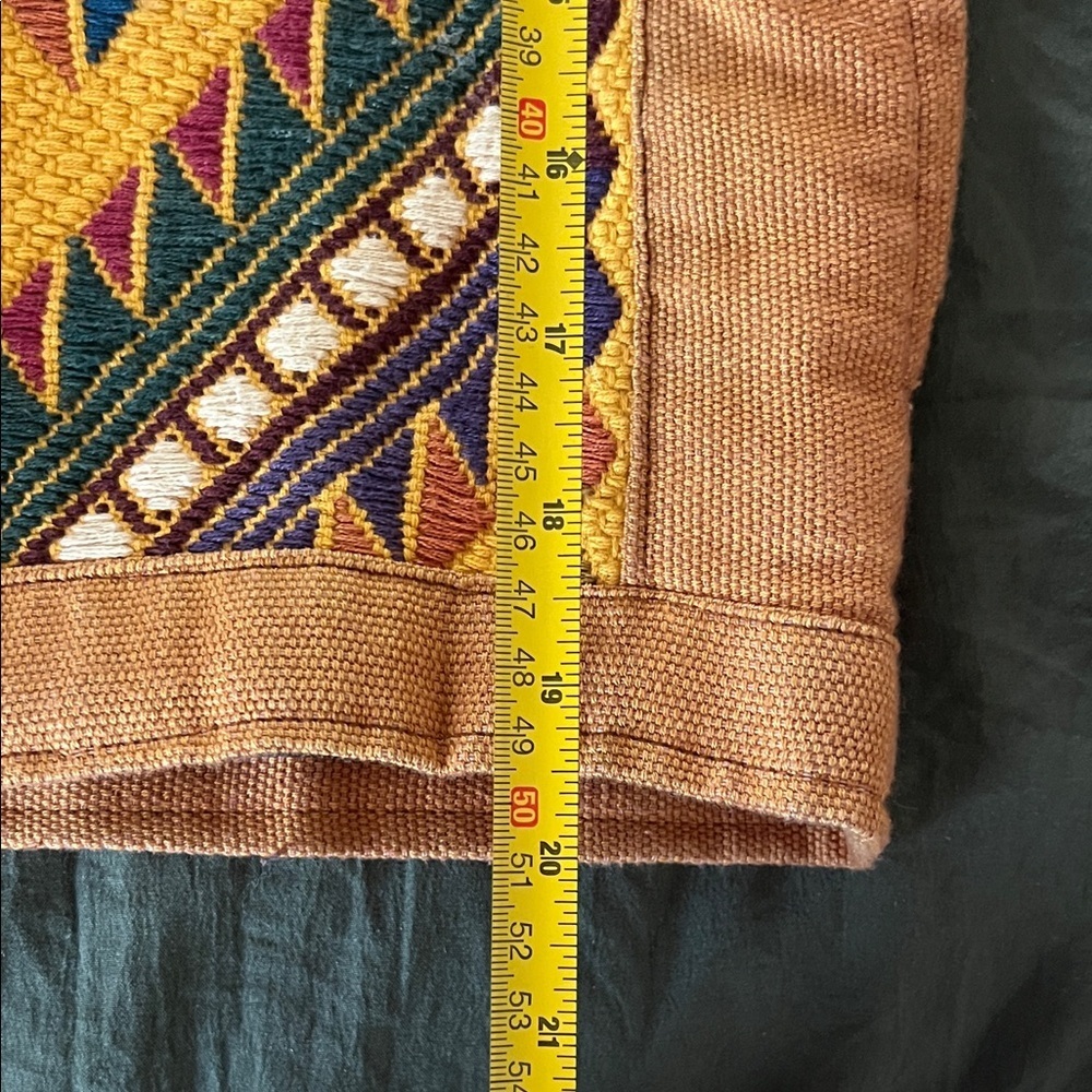 Handmade Guatemala Artesanías Embroidered Cotton Jacket – Boho / Tribal - Picture 8 of 8